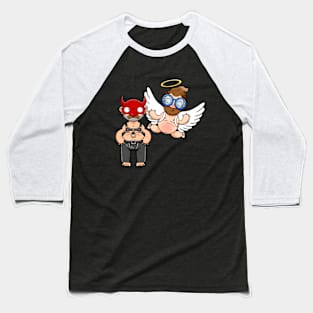 Naugthy or Nice? (No Text) Baseball T-Shirt